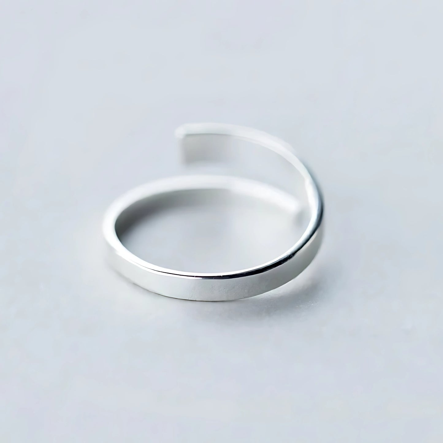 ECLIPSE FLEX RING - S925 SILVER