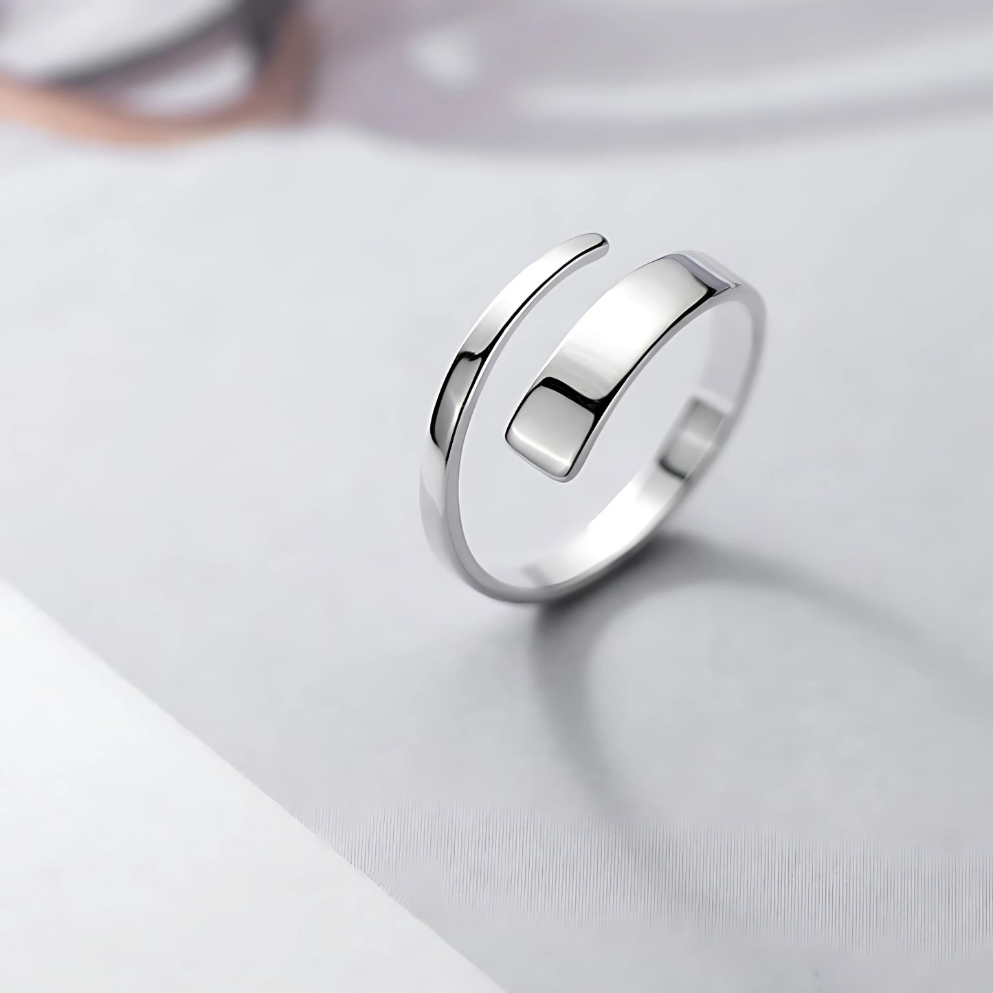 ECLIPSE FLEX RING - S925 SILVER