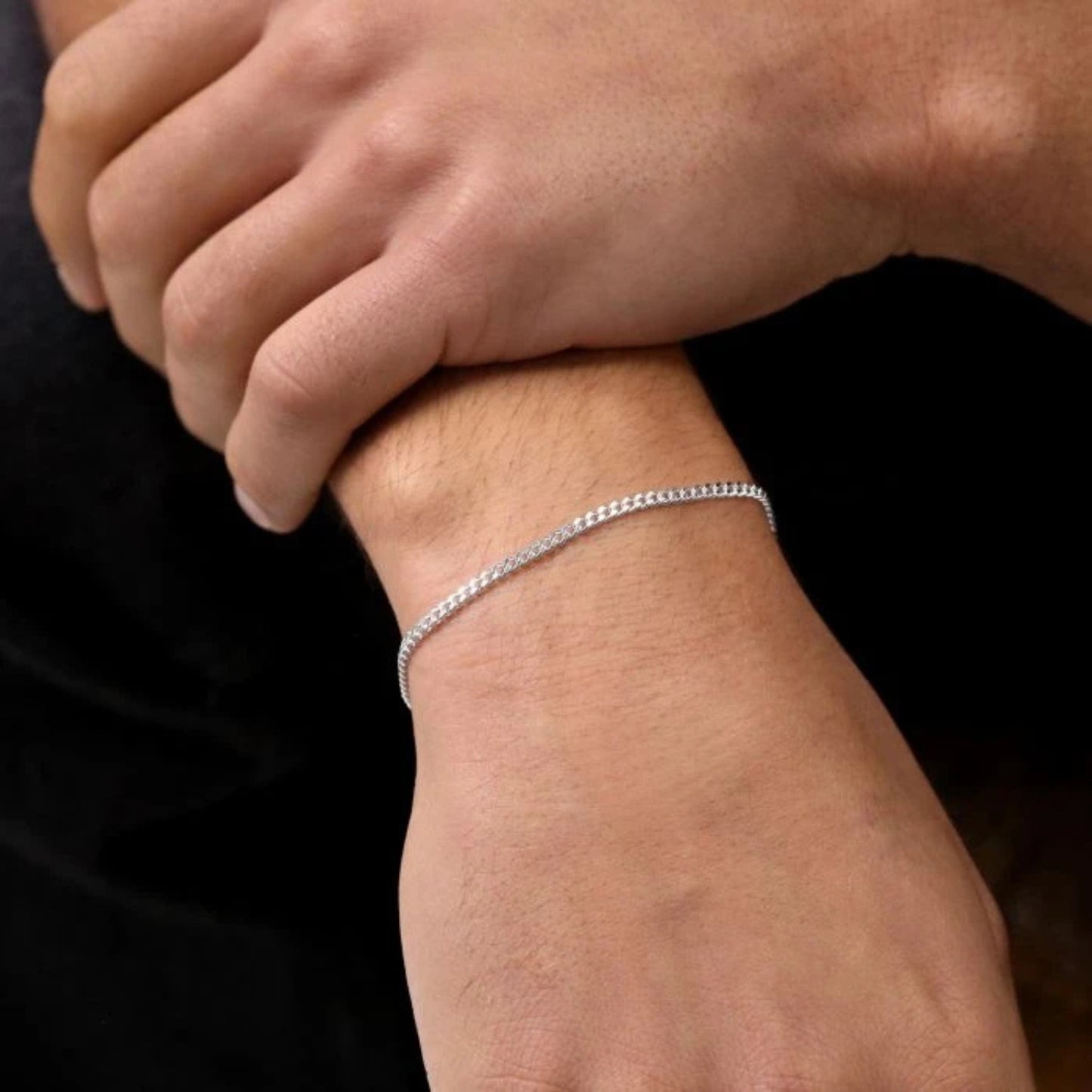 CURB BRACELET 2.4MM - S925 SILVER