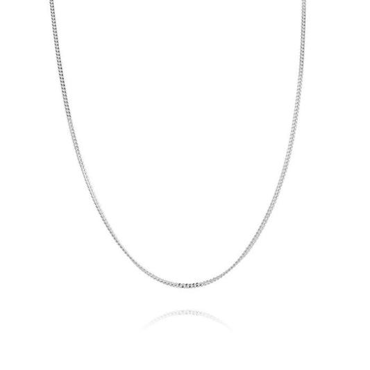 CURB NECKLACE 1.3MM - S925 ECO SILVER