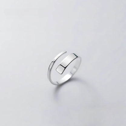 ECLIPSE FLEX RING - S925 SILVER