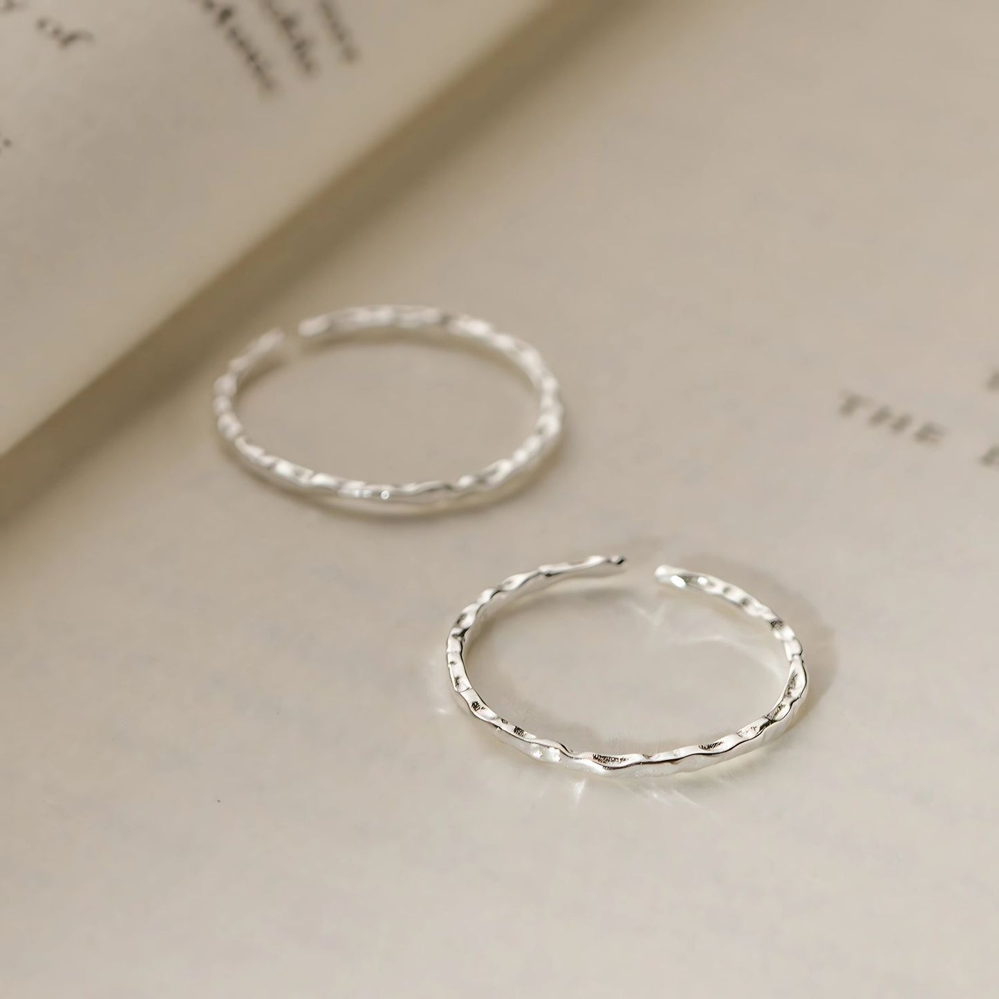 EVOKE FLEX RING - S925 SILVER