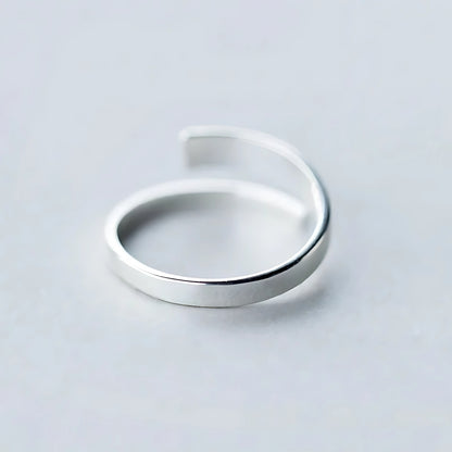 ECLIPSE FLEX RING - S925 SILVER