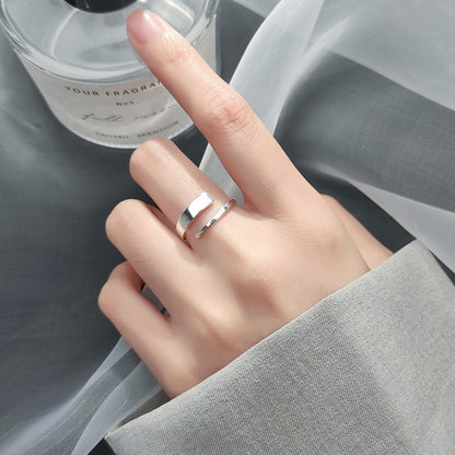 ECLIPSE FLEX RING - S925 SILVER