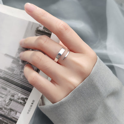 ECLIPSE FLEX RING - S925 SILVER