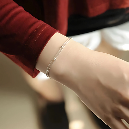 ORION LAYERED BRACELET - S925 SILVER