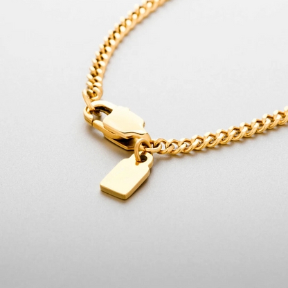 TOTEM CUBAN NECKLACE - 18K GOLD