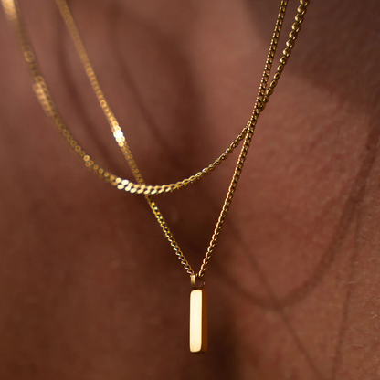 TOTEM CUBAN NECKLACE - 18K GOLD