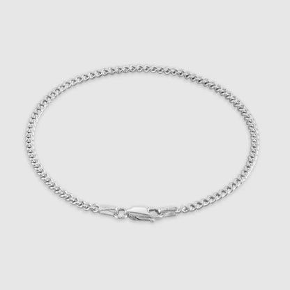 CURB BRACELET 2.4MM - S925 SILVER