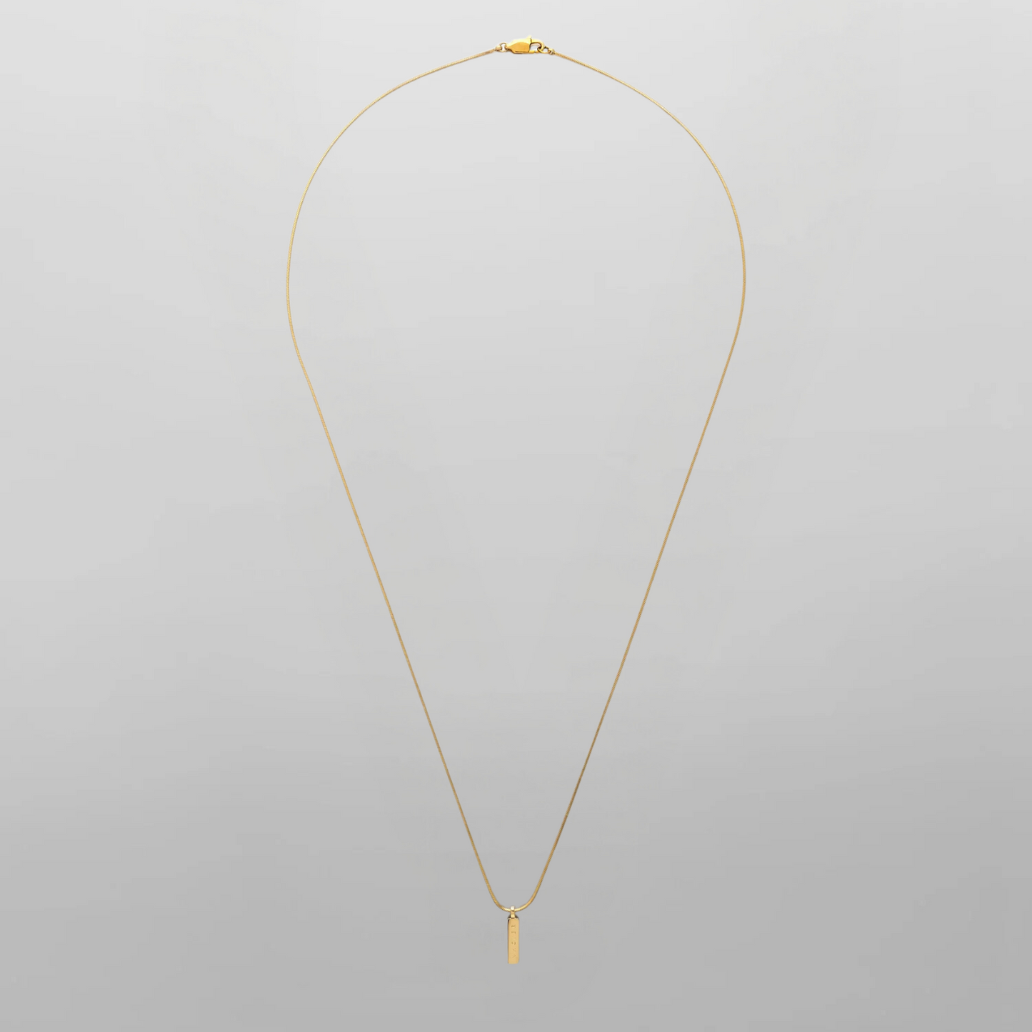 TOTEM SNAKE NECKLACE - 18K GOLD