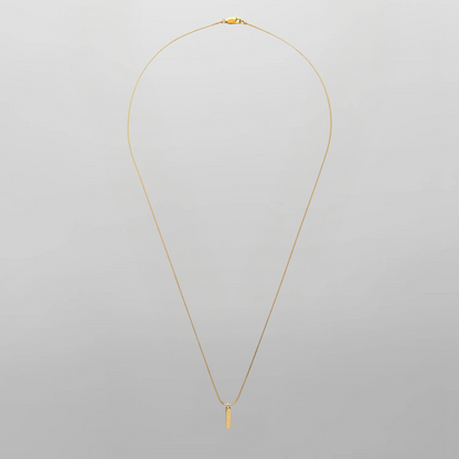 TOTEM SNAKE NECKLACE - 18K GOLD