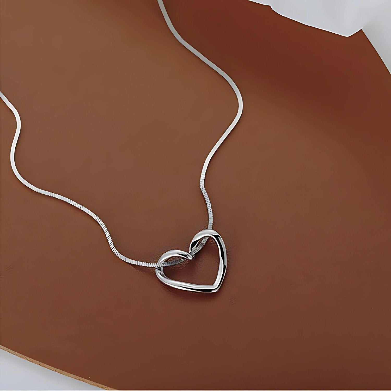 AMORÉ NECKLACE - PLATINUM/S925 SILVER - SAPIENT