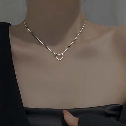 AMORÉ NECKLACE - PLATINUM/S925 SILVER - SAPIENT