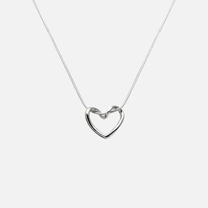 AMORÉ NECKLACE - PLATINUM/S925 SILVER - SAPIENT