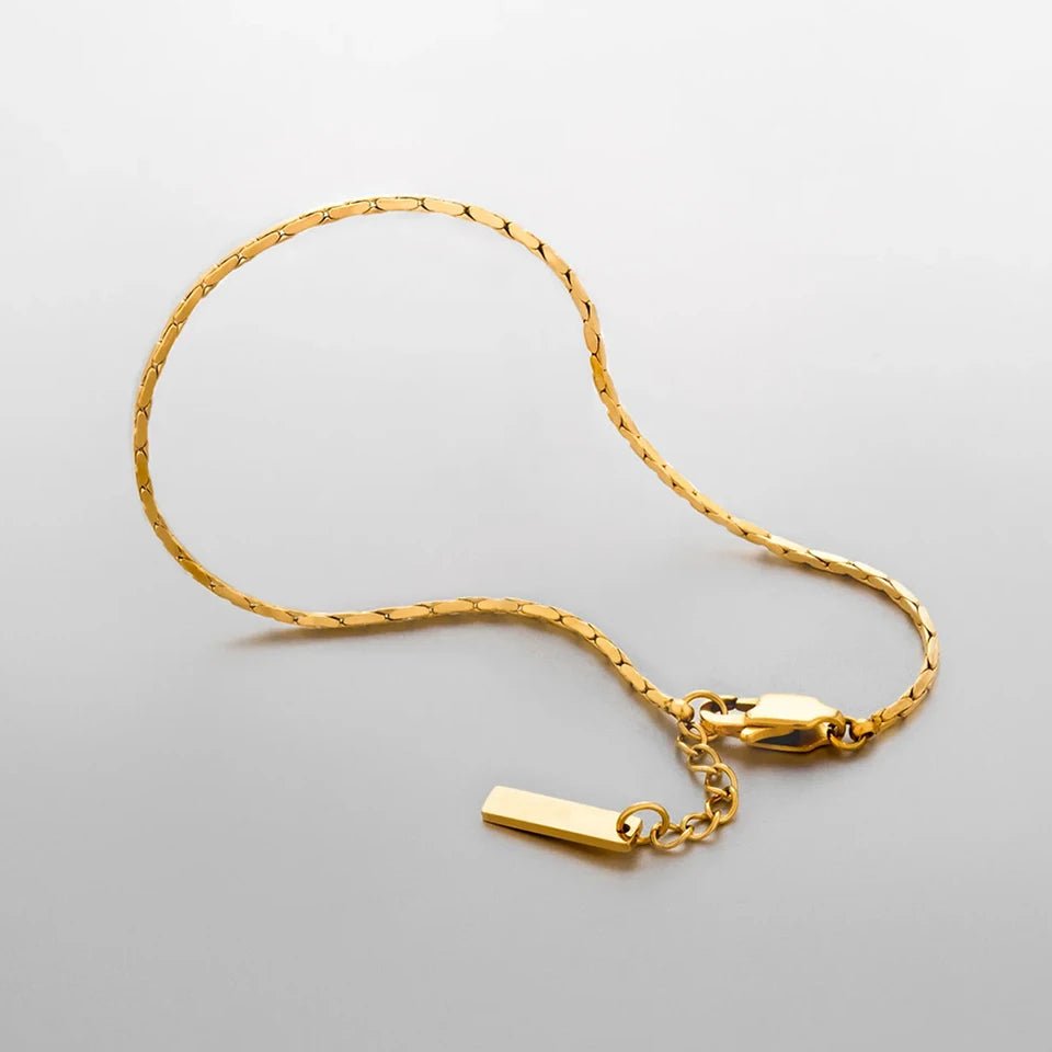 LIGHT BOSTON BRACELET 1.3MM (18K GOLD) - SAPIENT