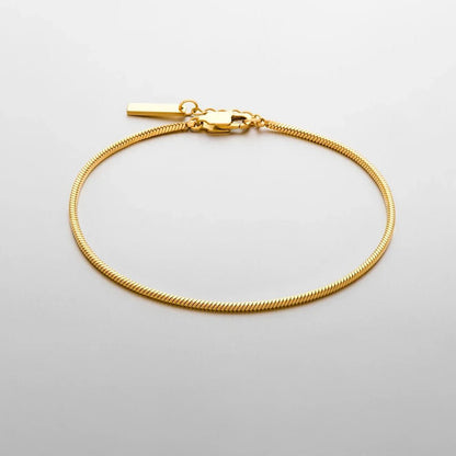 FINE SNAKE BRACELET 1.5MM - 18K GOLD - SAPIENT