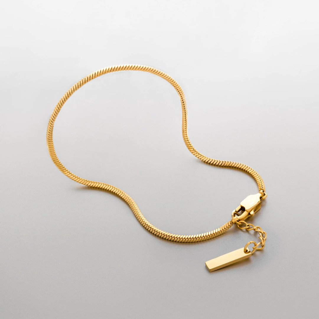 FINE SNAKE BRACELET 1.5MM - 18K GOLD - SAPIENT