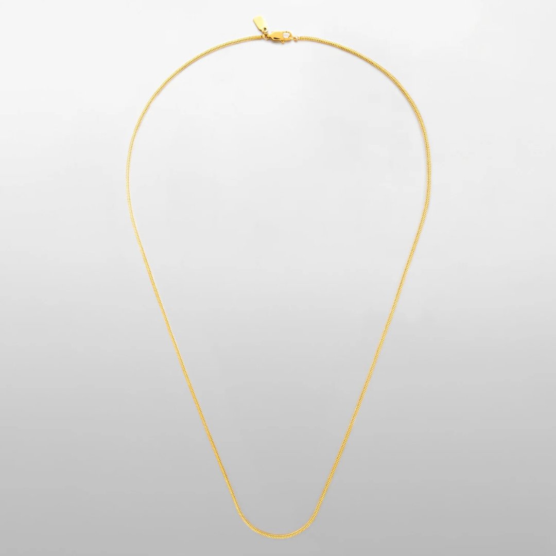 FINE SNAKE NECKLACE 1.5MM - 18K GOLD - SAPIENT