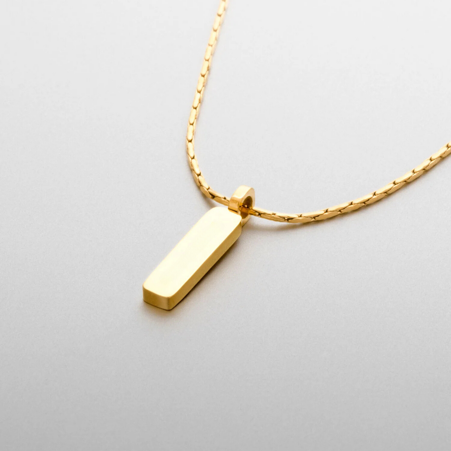 TOTEM PENDANT X MICRO BOSTON NECKLACE 1MM (18K GOLD) - SAPIENT